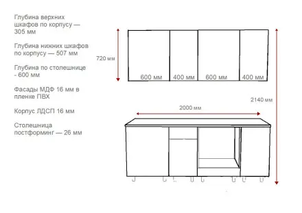 Кухня «Аликанте арт.17 - 2000»